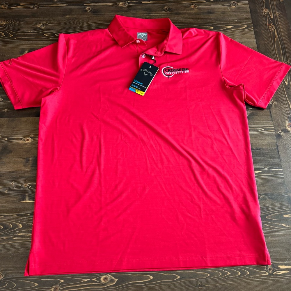 Callaway Men’s OptiDry Red Polo Shirt